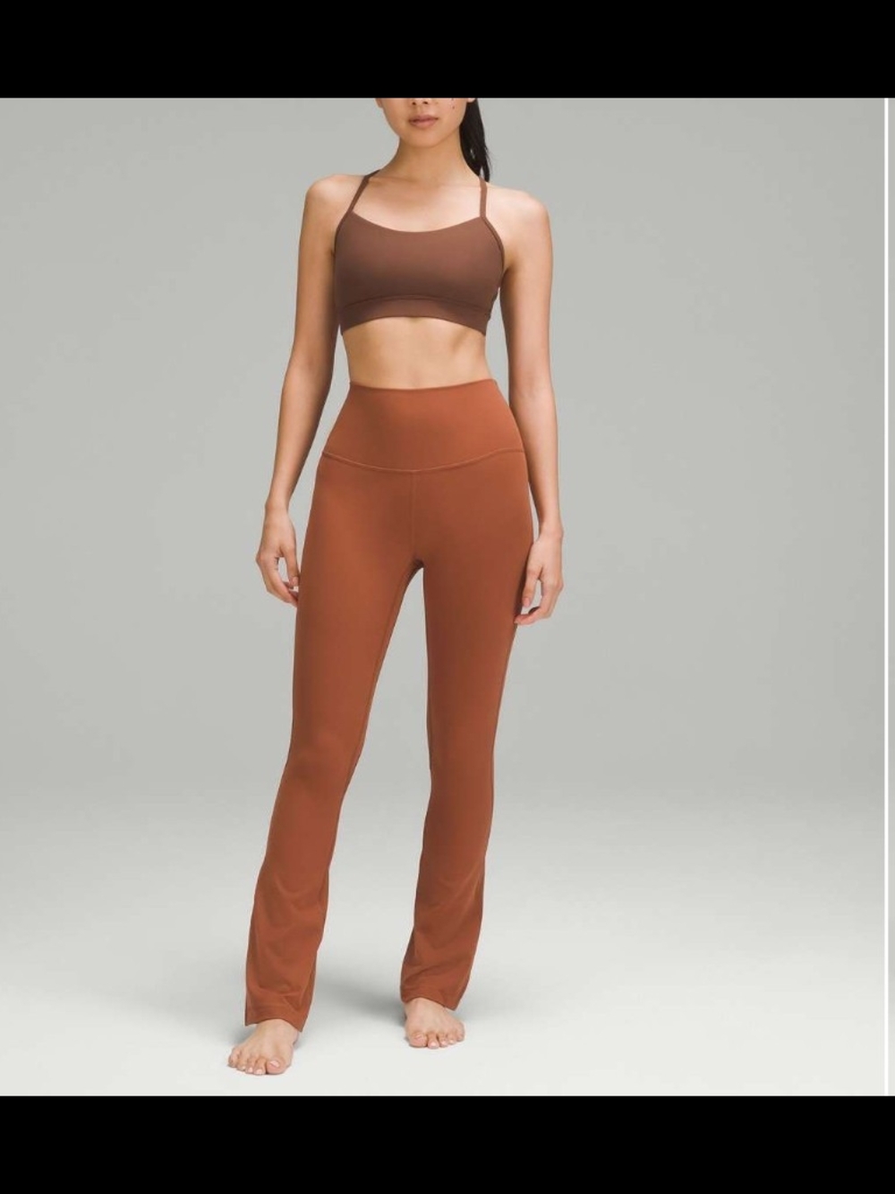 Lululemon Align high-waisted flared mini pants *Extra short 28" sz 0